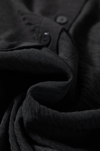 Patch Pocket Button Front Collared Shirt