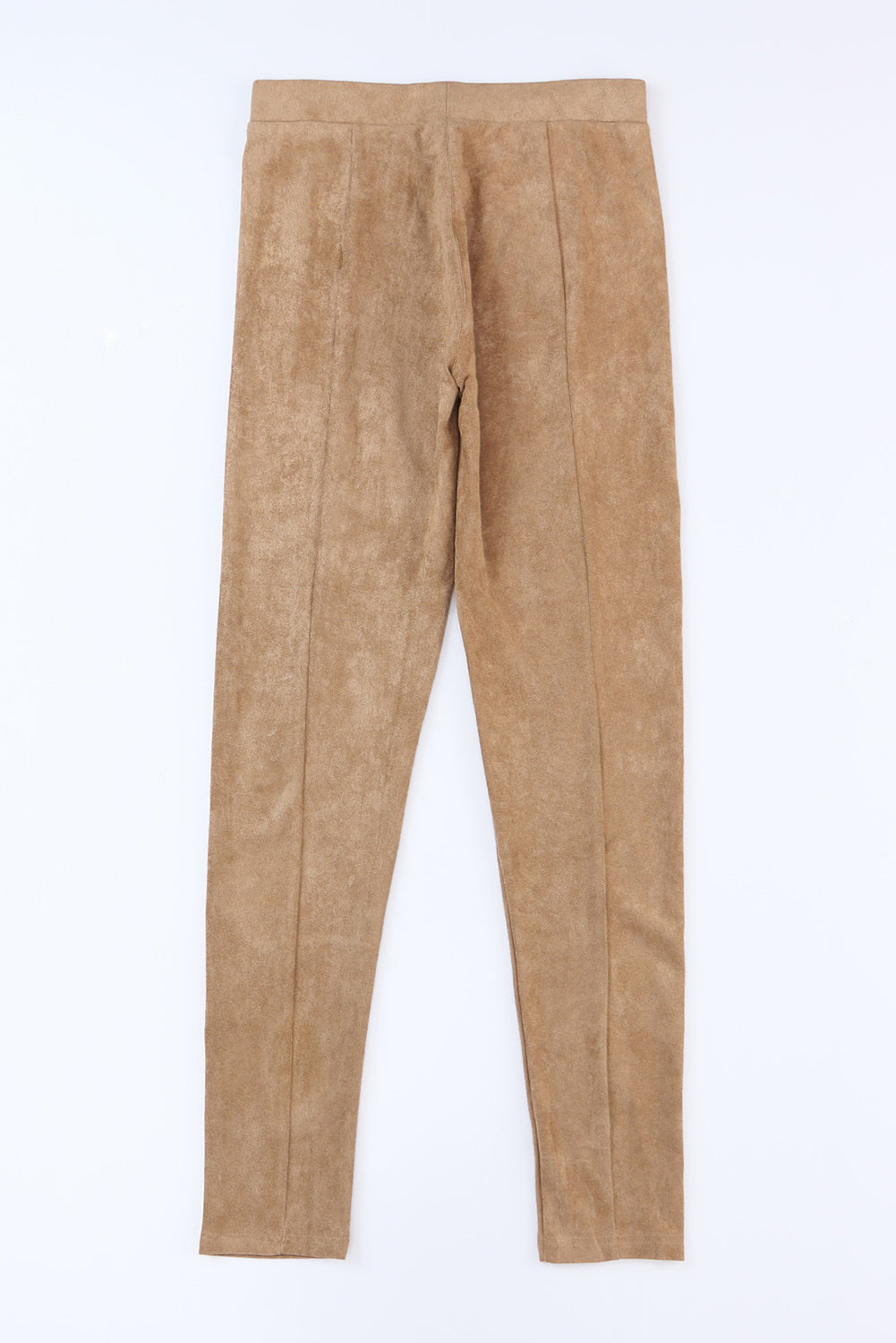 Suede High Waist Skinny Leggings