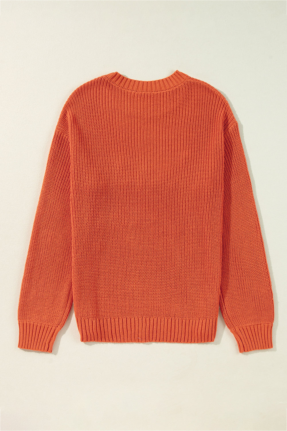Thanksgiving Long Sleeve Crew Neck Sweater