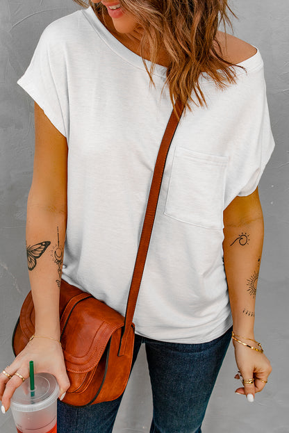 Short Sleeve Pocketed Tee