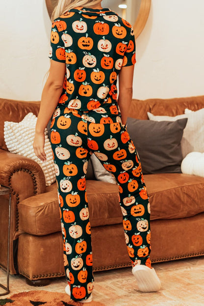 Halloween Shirt and Pants Pajama Set