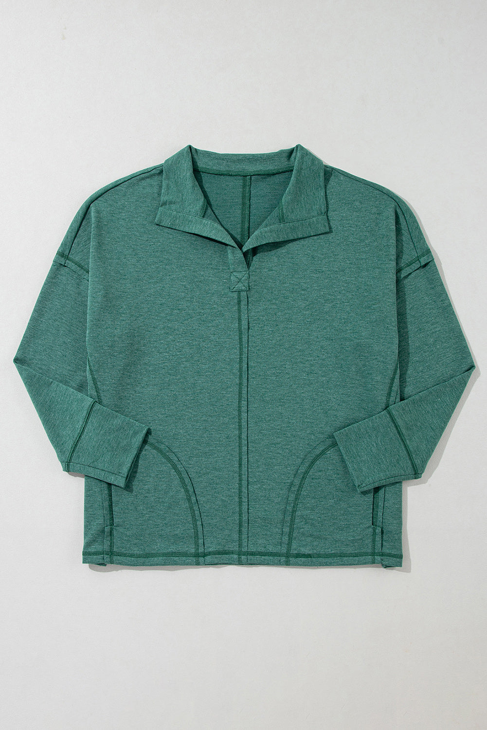 Reserve Seam Collared Sweatshirt