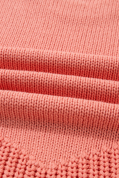 Pumpkin Embroidered Thanksgiving Holiday Sweater