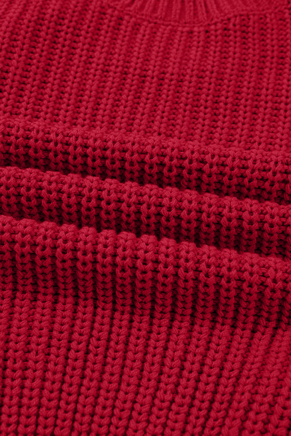 Christmas Plaid Lace-Up Puff Sleeve Sweater