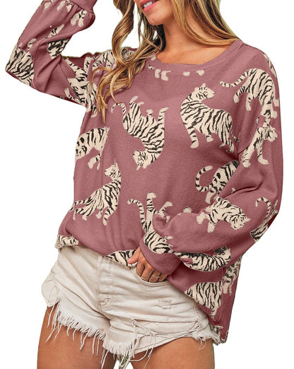 Tiger Long Sleeve Sweatshirt