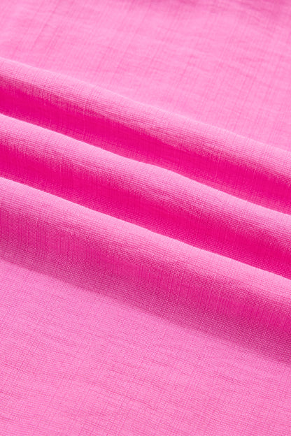 Solid Ruffle High Waist Sleeveless Maxi Dress