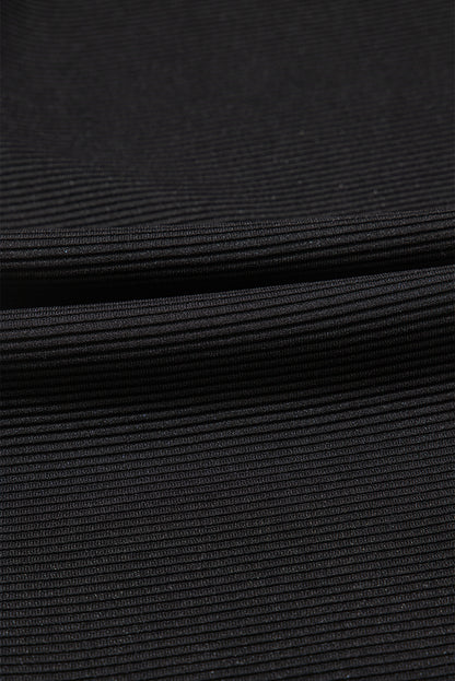 Textured Ruffle Half Zip Top and Pants Set