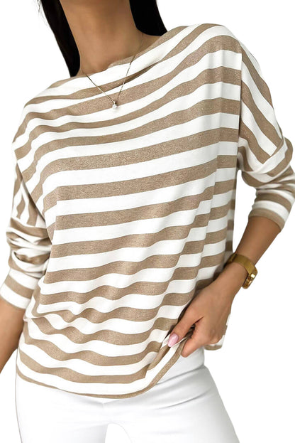 Stripe Long Sleeve Top