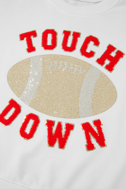 TOUCH DOWN Pullover Sweatshirt