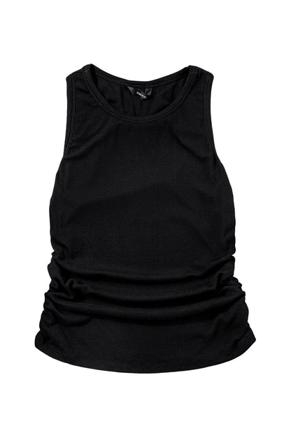 Ruched Side Tank Top