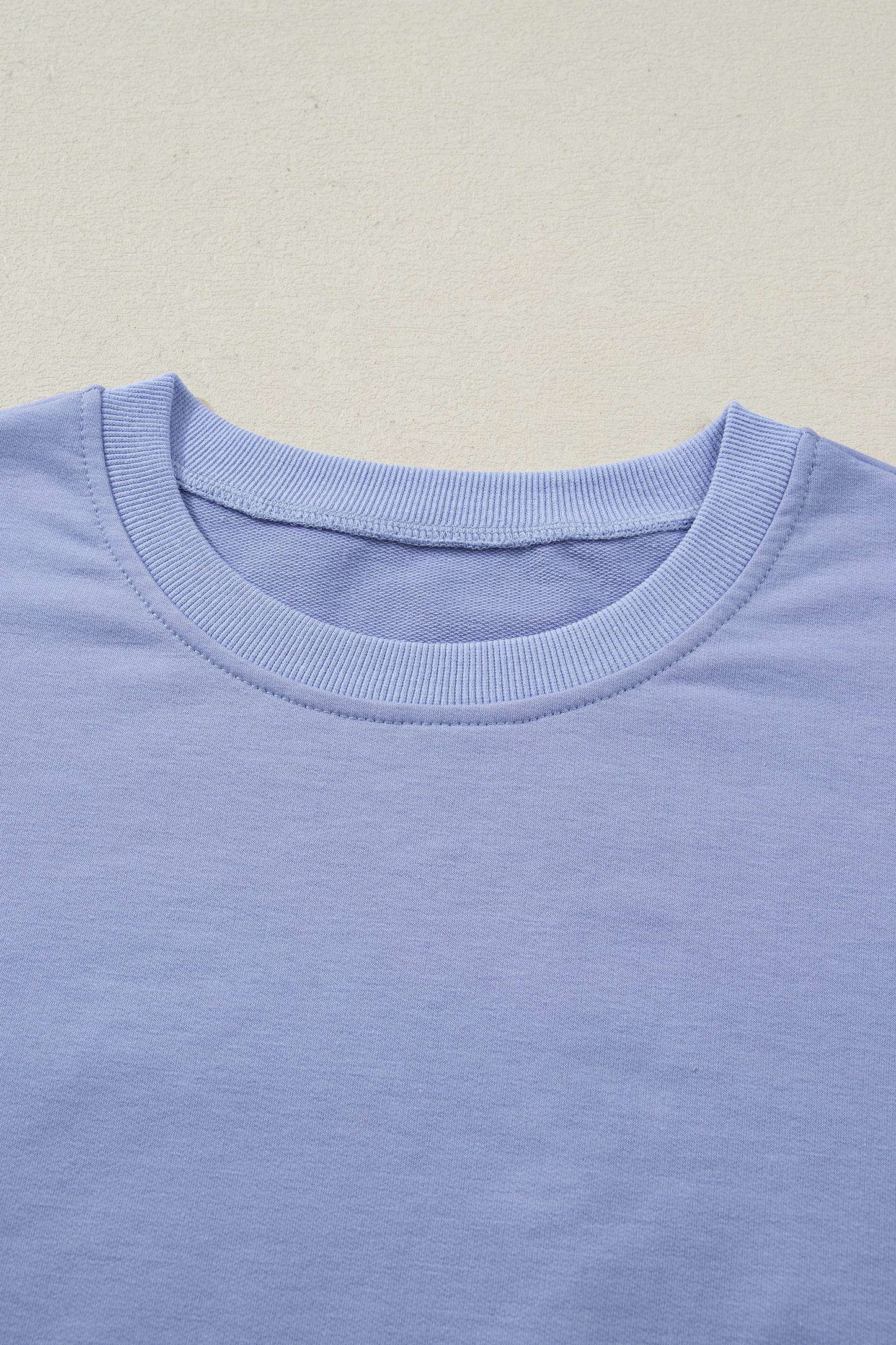 Flounce Long Sleeve Top and Drawstring Pants Set