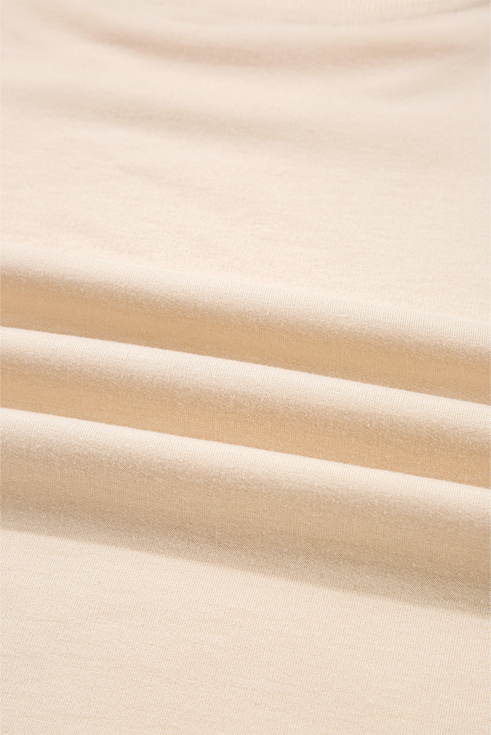 Flower Patchwork Raw Edge Drop Shoulder Top