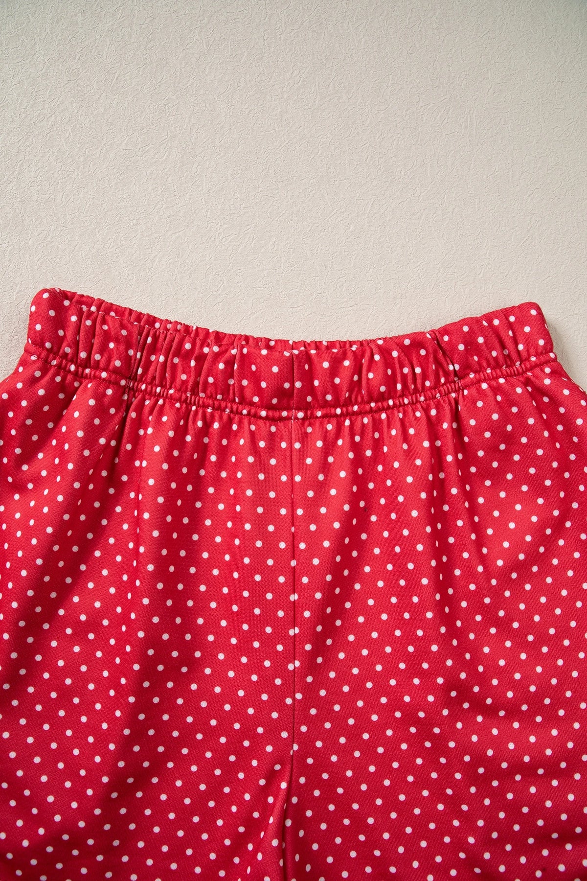 Christmas MERRY Plaid Graphic Top & Shorts Set