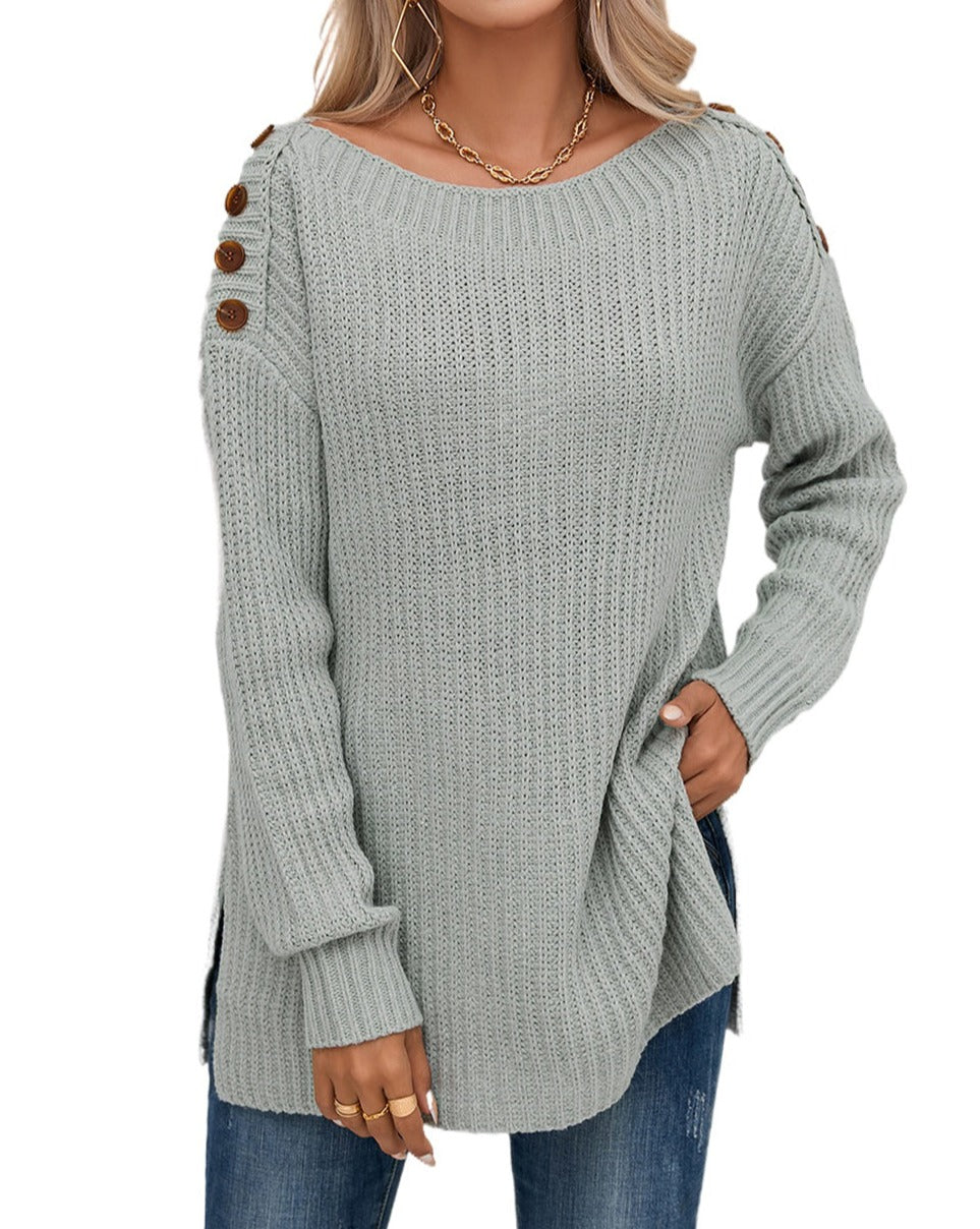 Oversized Drop Shoulder Sweater