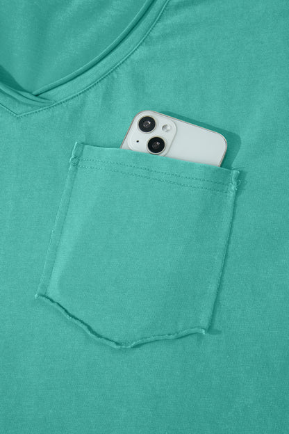 Solid Mineral Wash Short Sleeve T-Shirt