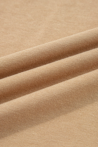 Varsity Stripe Drop Shoulder Oversized Sweatshirt