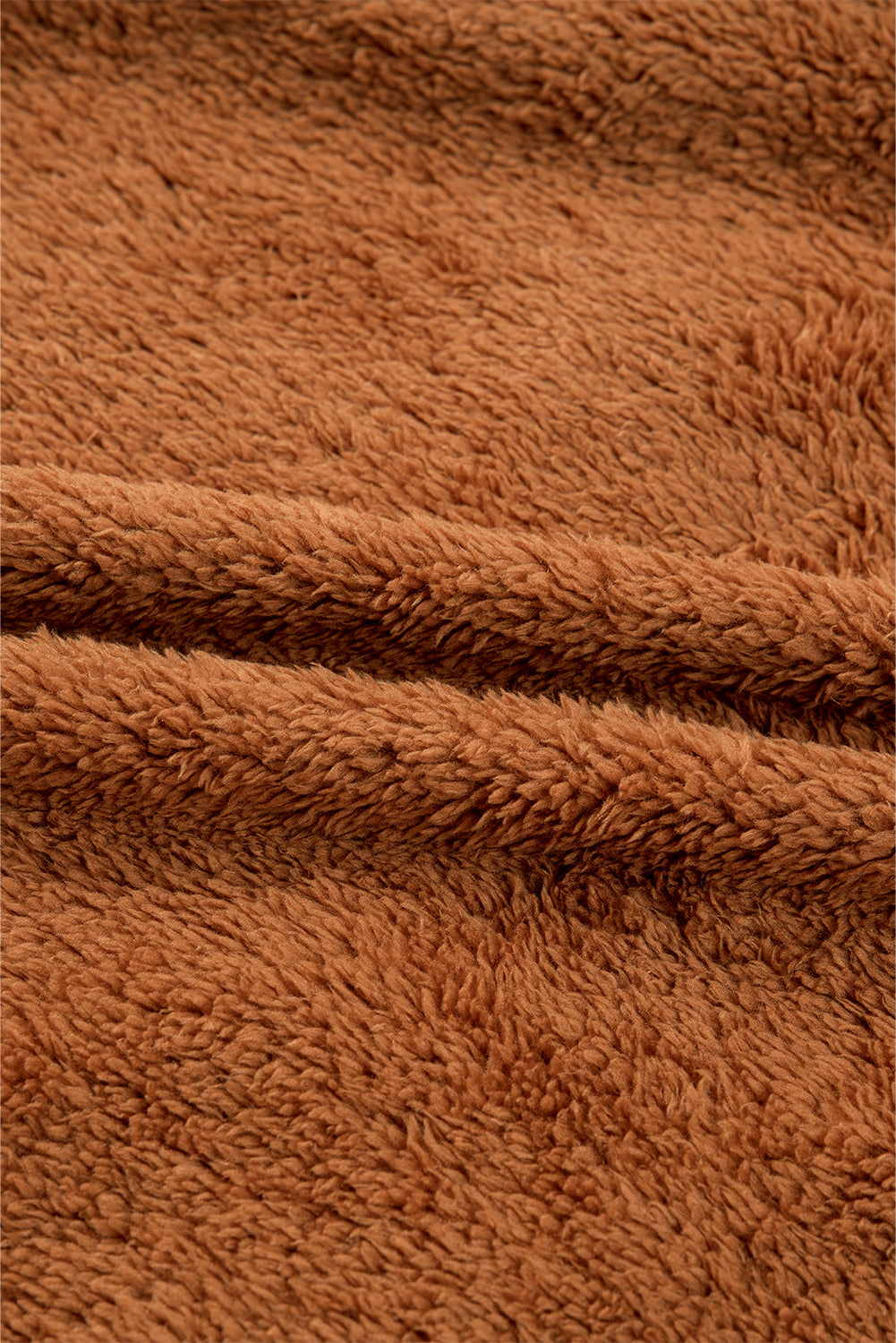 Colorblock Plush Patchwork Half-Zip Vest