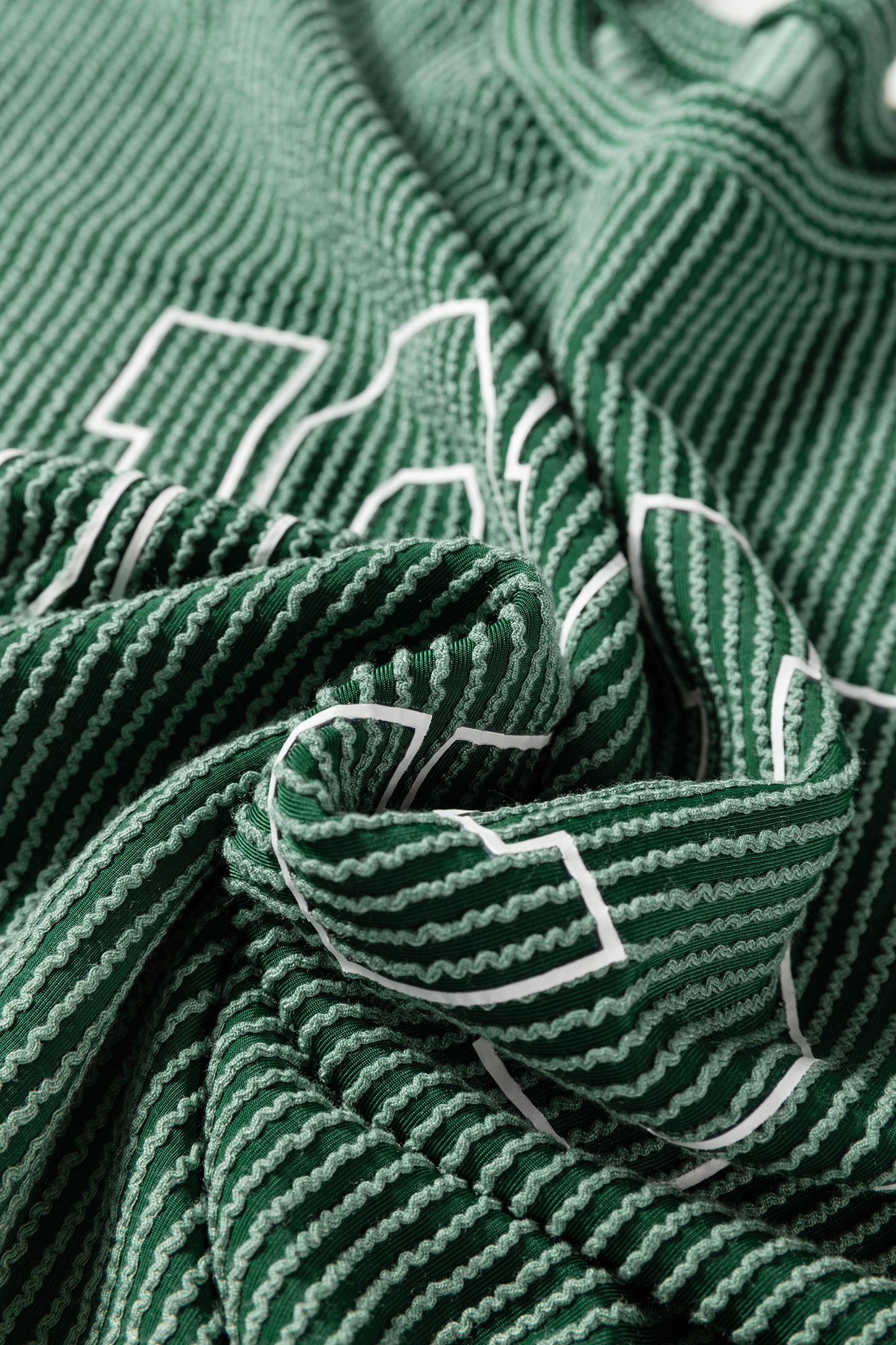 Christmas Merry Corded Knit Long Sleeve Top