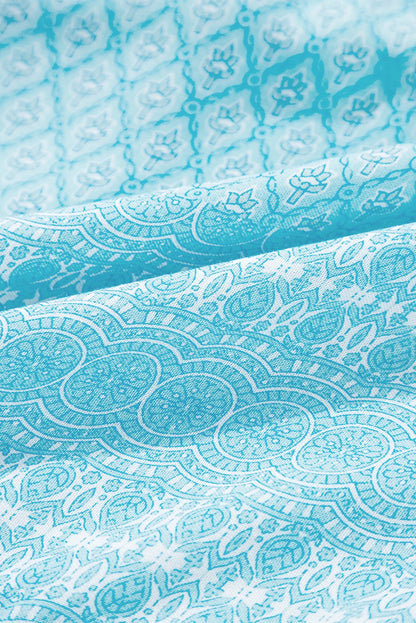 Boho Ruffle Wide Strap Loose Tank Top