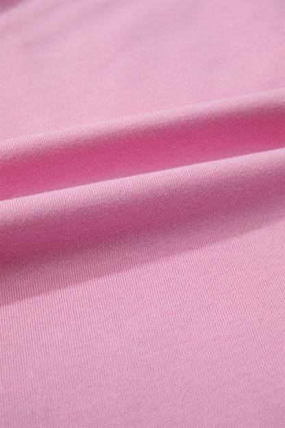 Floral Patchwork Raw Edge Top and Pant Set