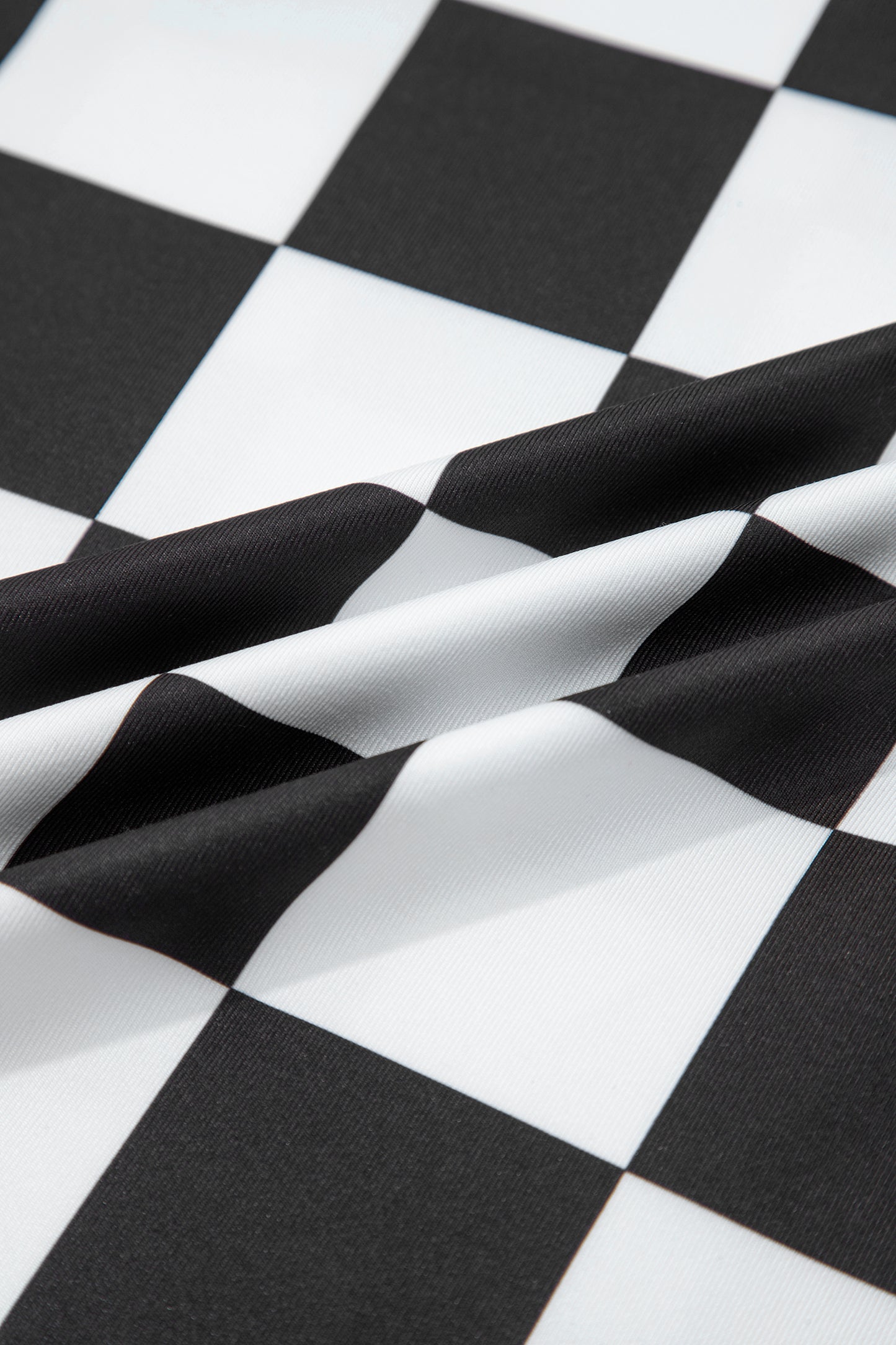 Checker Sleeveless Tank Top