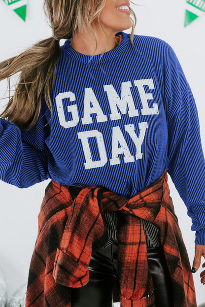 GAME DAY Long Sleeve Crewneck Top