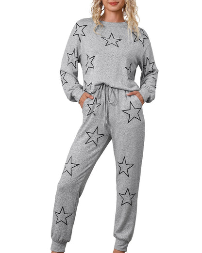 Stars Top and Pants Set