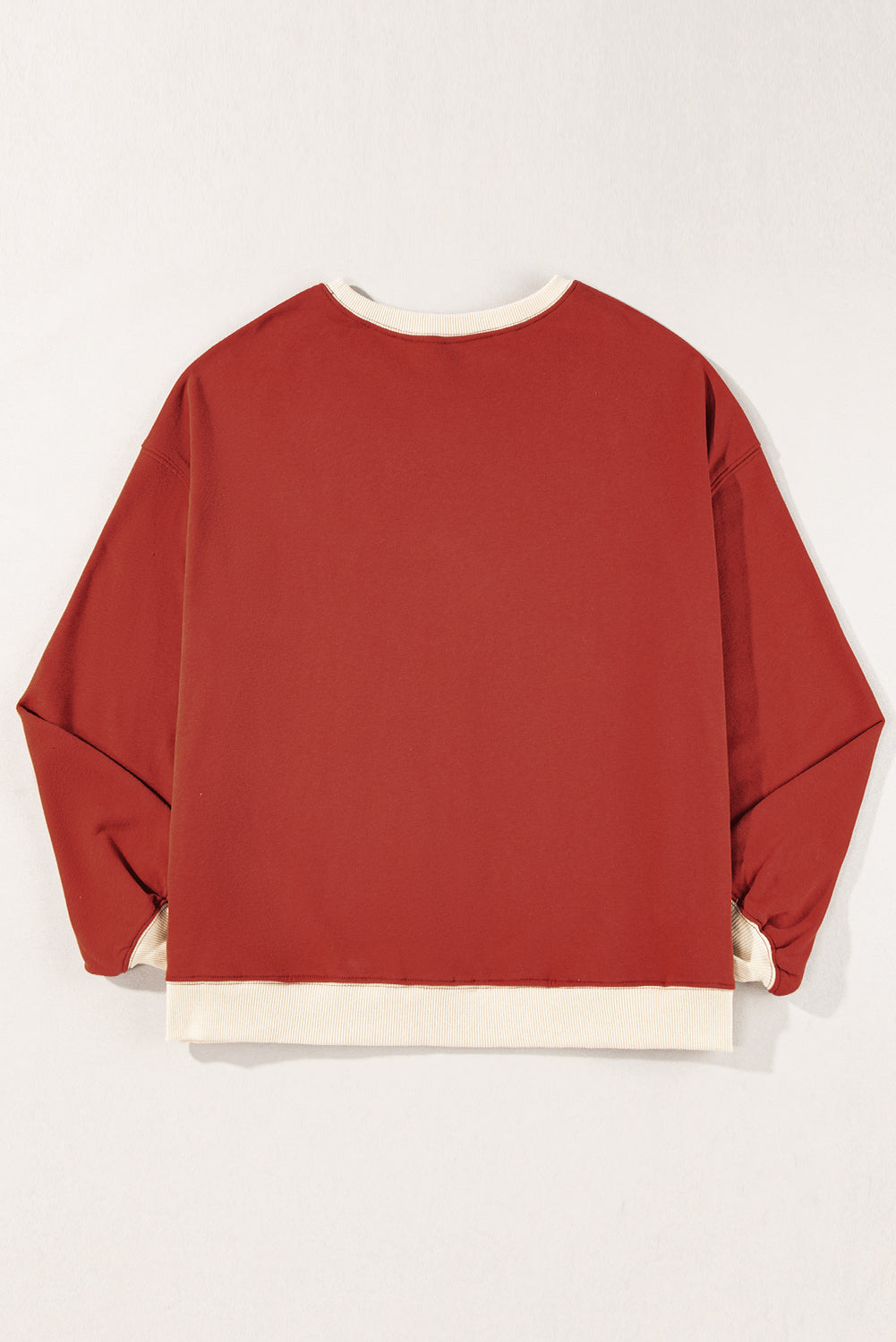 Colorblock Oversized Sweatshirt