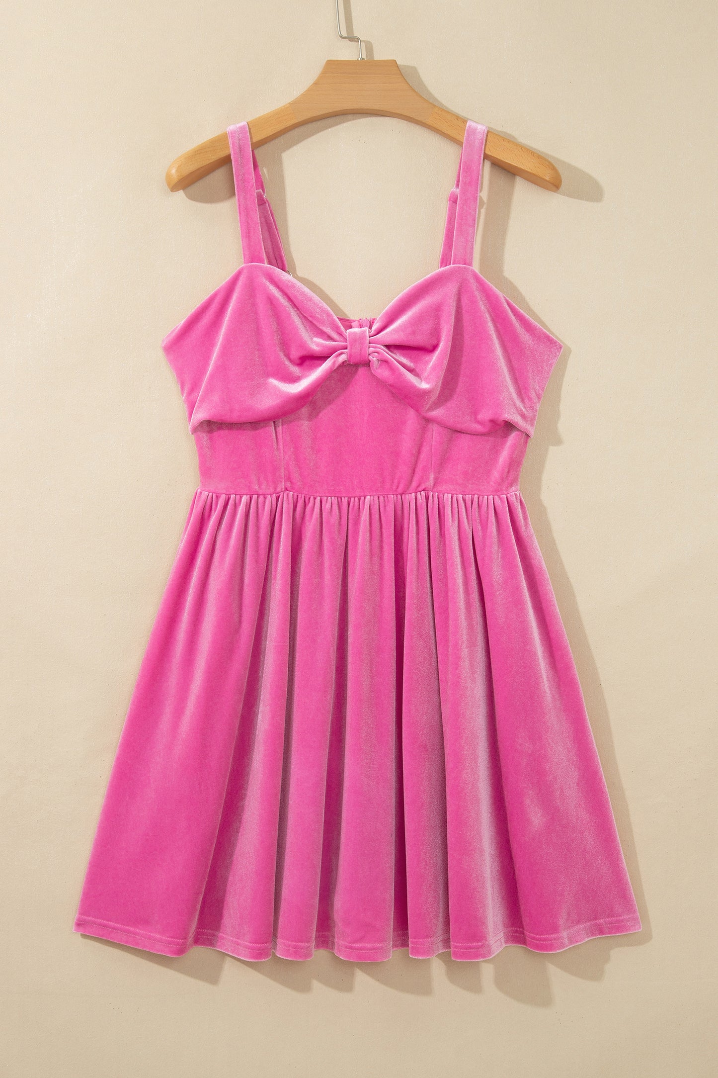 Solid Velvet Sweetheart Neck Sleeveless Mini Dress