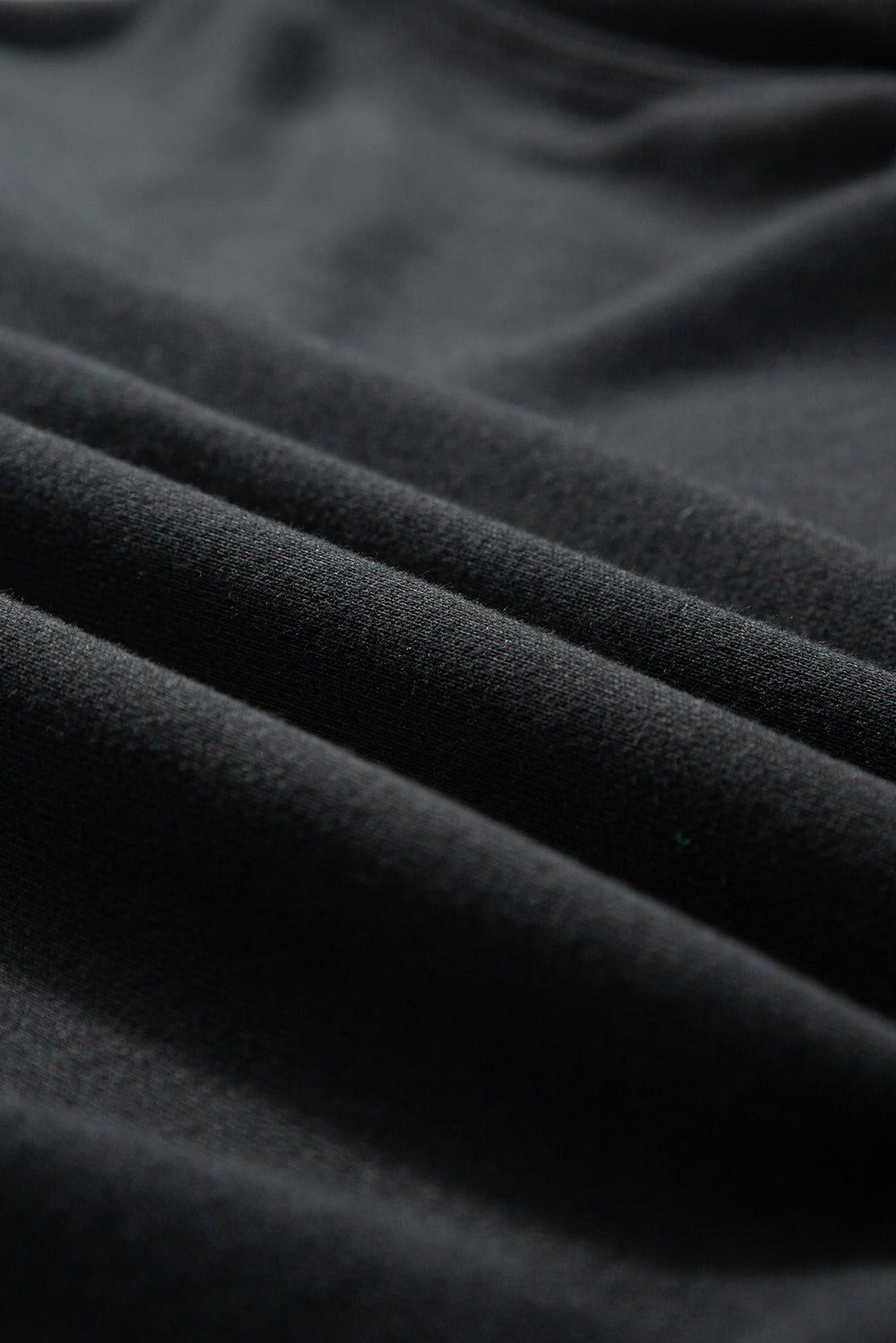 Solid Drop Shoulder Crewneck Pullover Sweatshirt