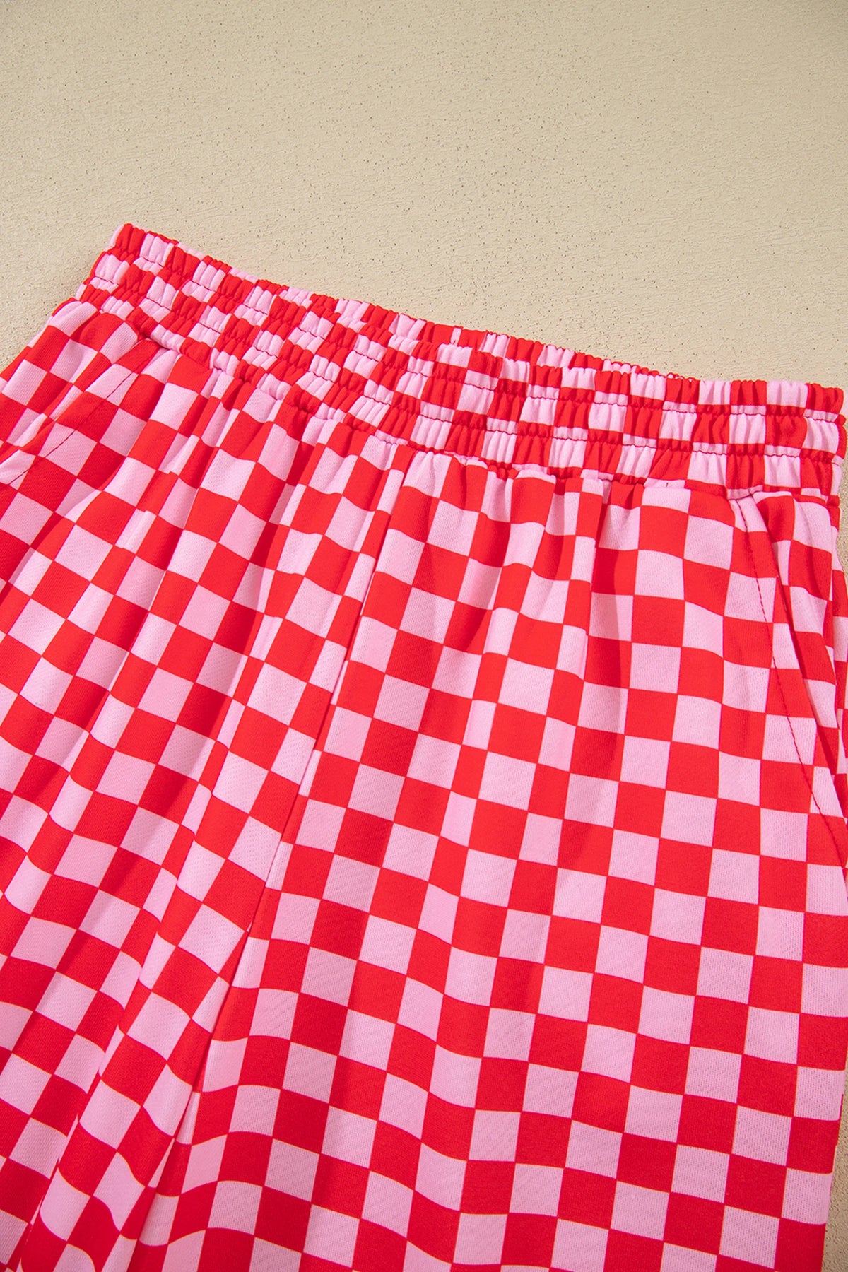 Christmas HOLLY JOLLY Top & Checker Pants Set