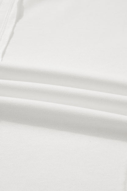 Plus Size Floral Patchwork Long Sleeve Reverse Seam Sweatshirt