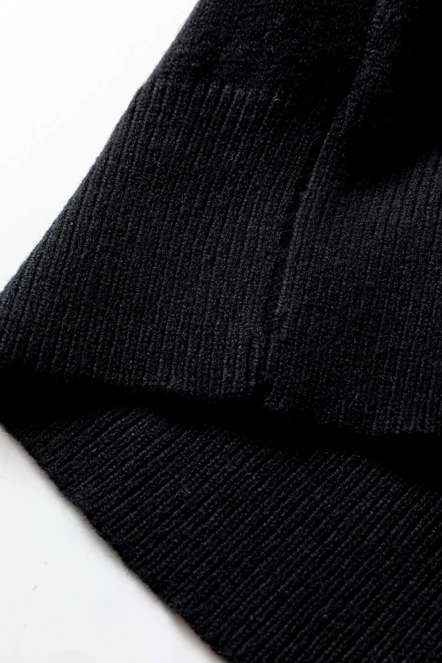 Solid High Neck Sweater and Pleated Mini Skirt Set