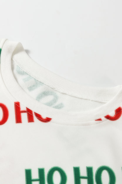 Christmas HOHOHO Pullover and Shorts Set