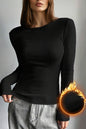 Fleece Lined Long Sleeve T-Shirt