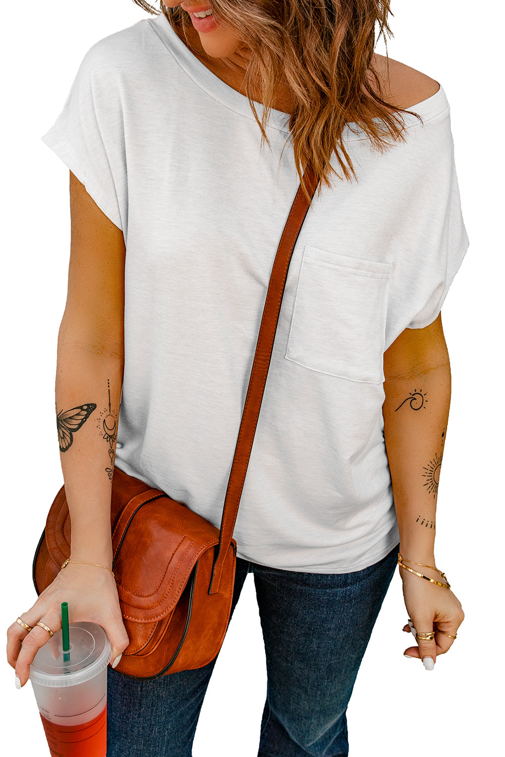 Short Sleeve Pocketed Tee