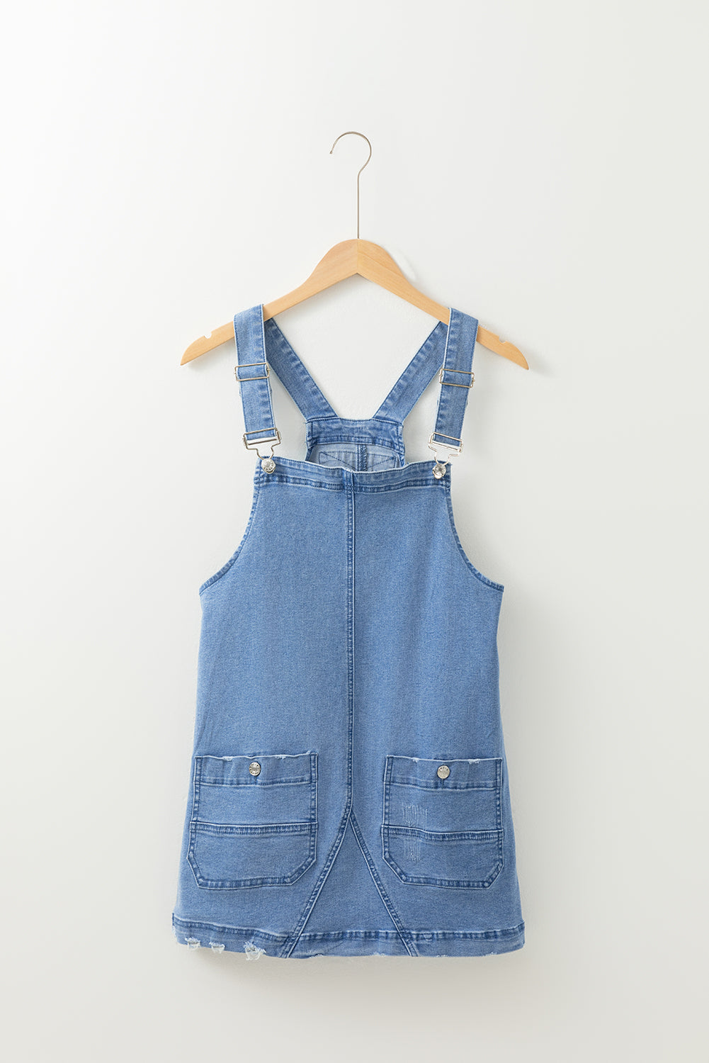 Denim Adjustable Straps Overall Dress