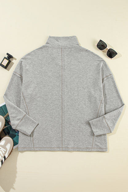 Reserve Seam Collared Sweatshirt