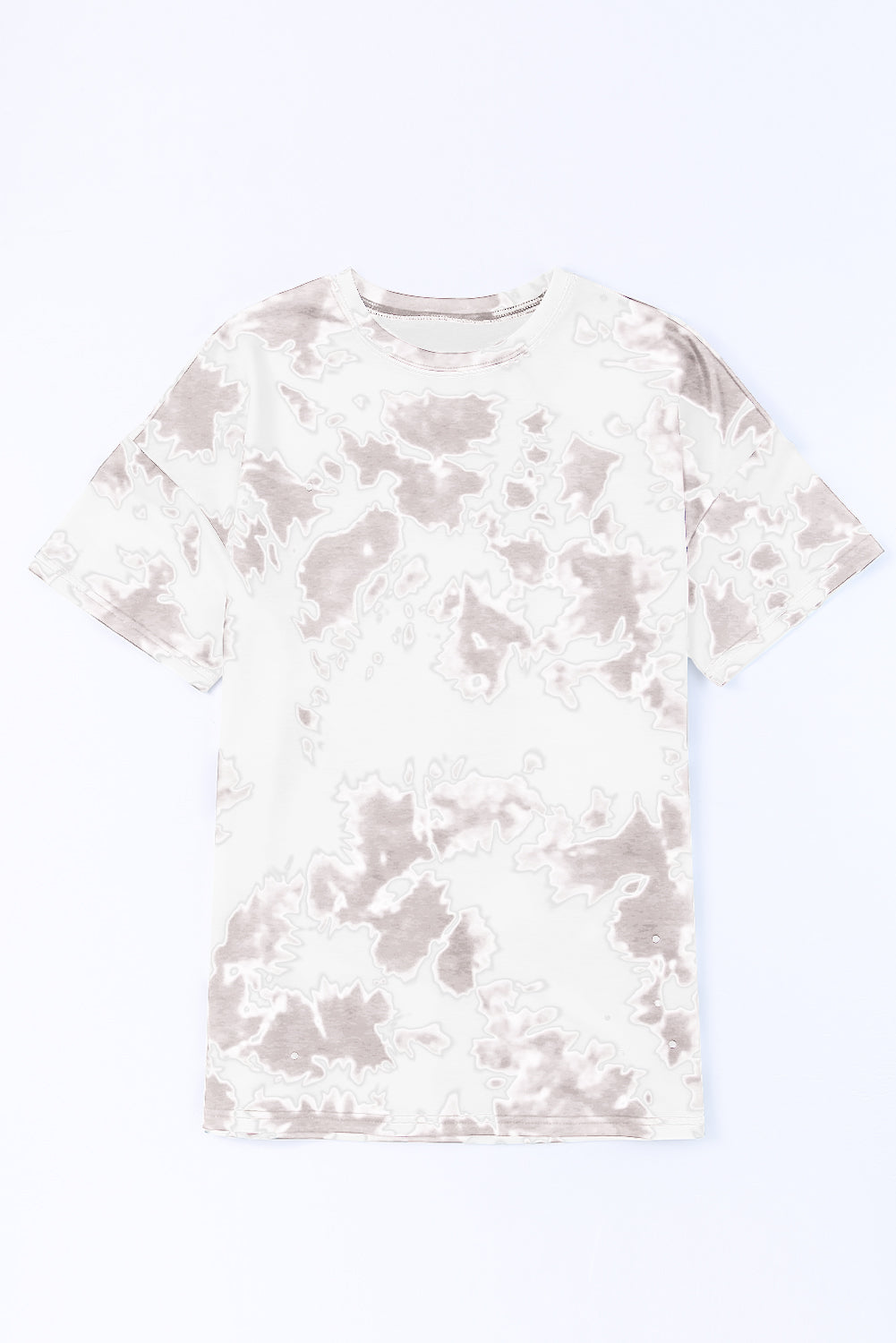 Tie-dye Round Neck Top