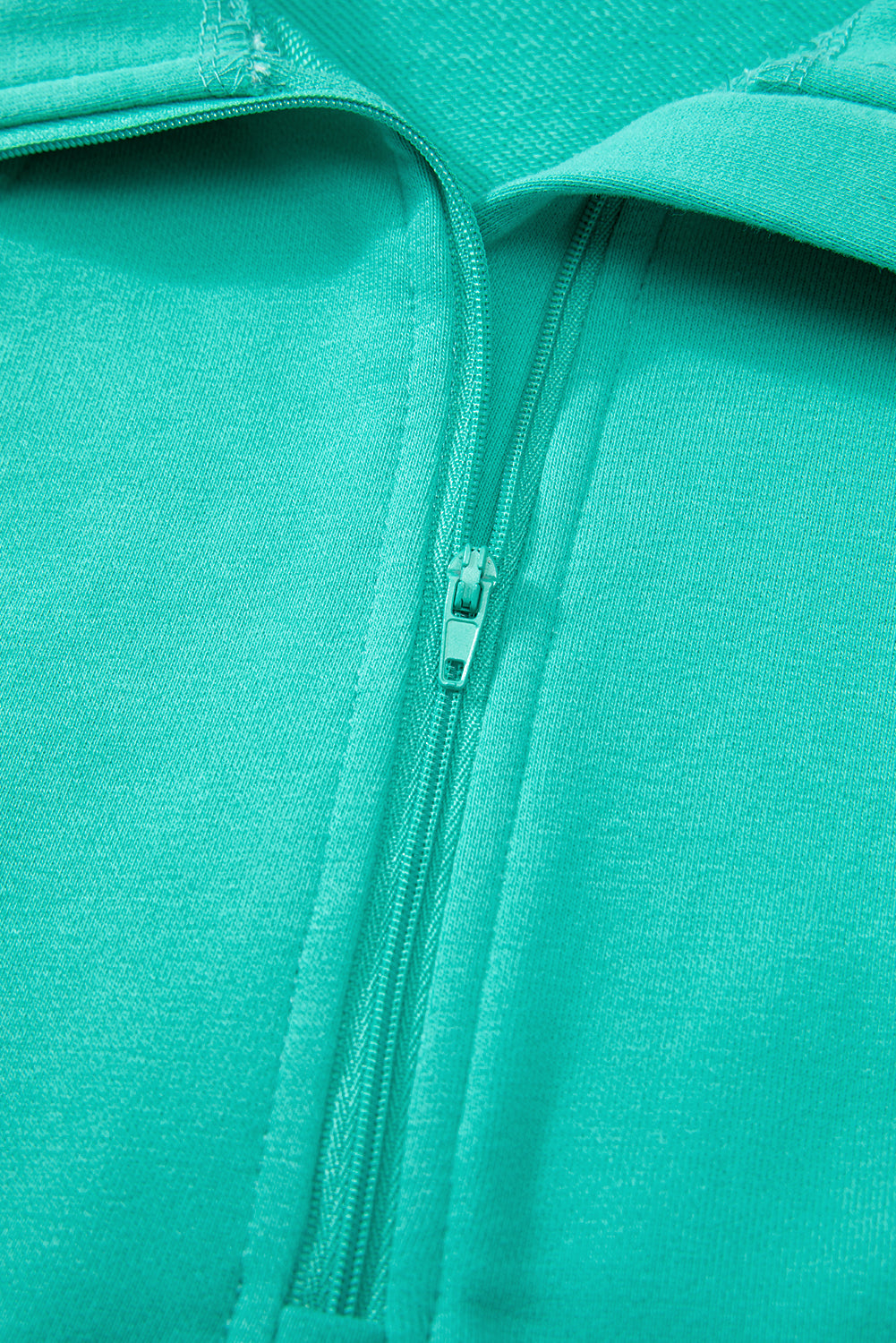 Quarter Zip Kangaroo Pocket Sweatshirt