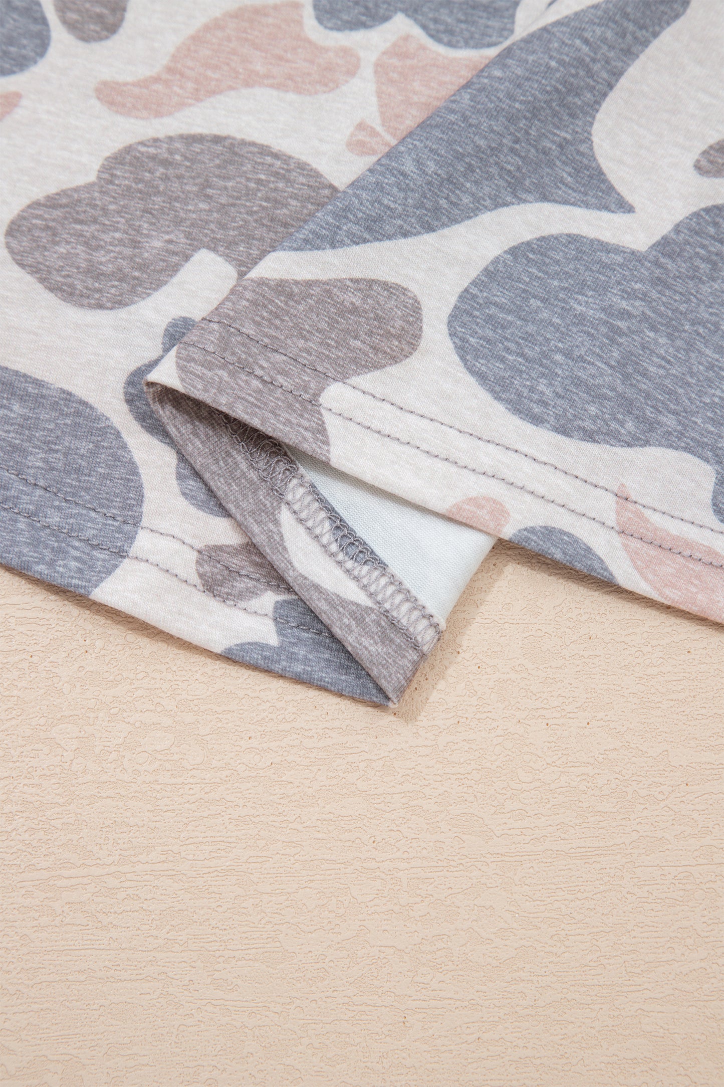 Retro Camo Oversize Tank Top