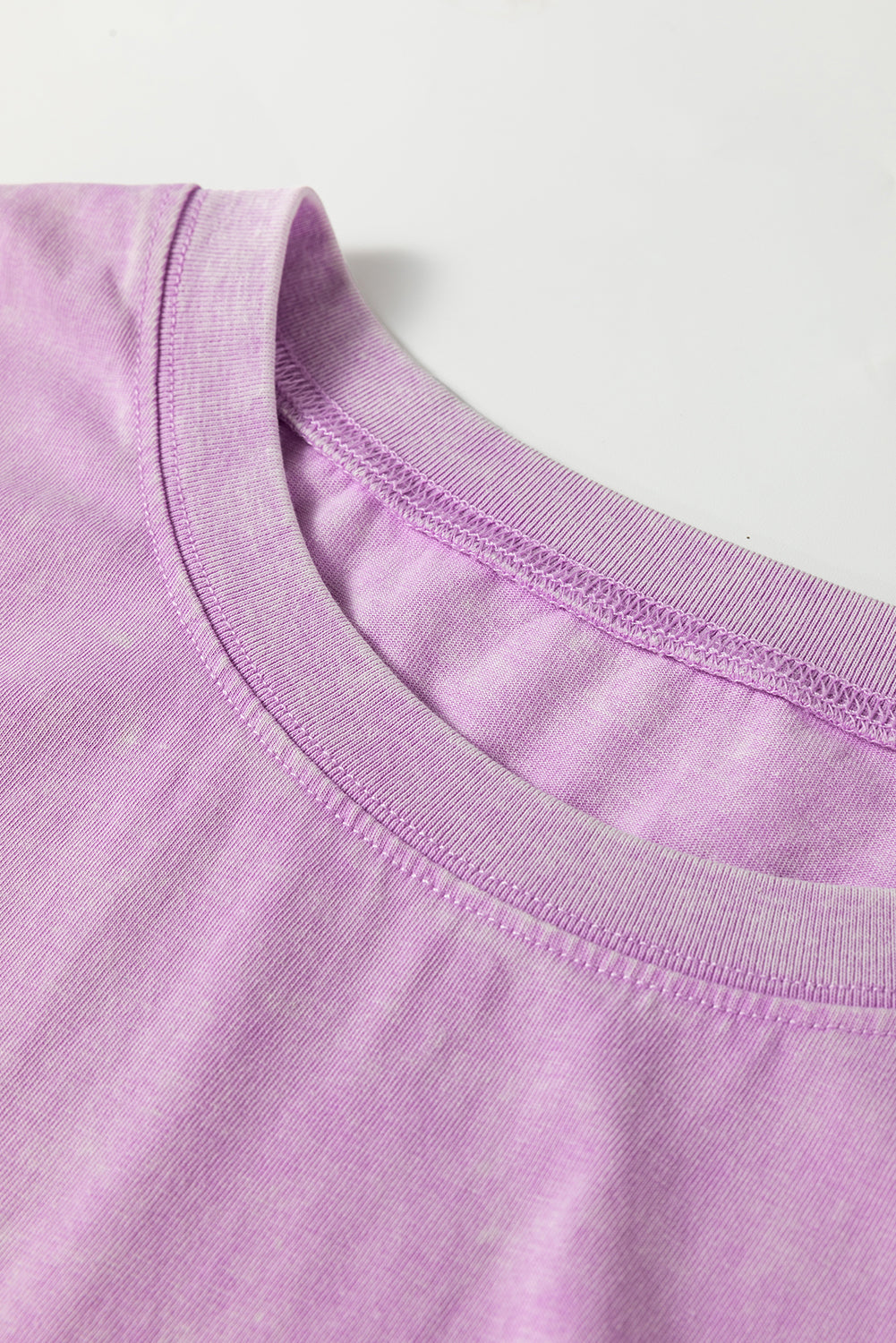 Mineral Wash Pocketed T-shirt Maxi Dress