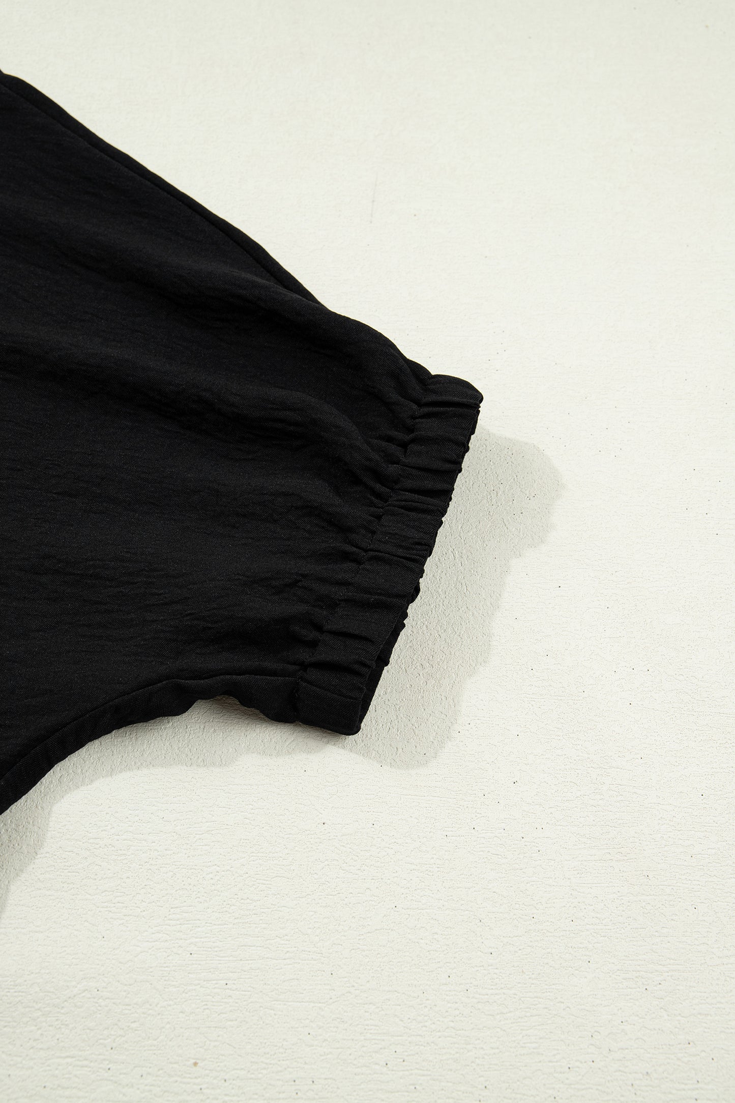 Leopard Patchwork Dolman Sleeve V-Neck Blouse