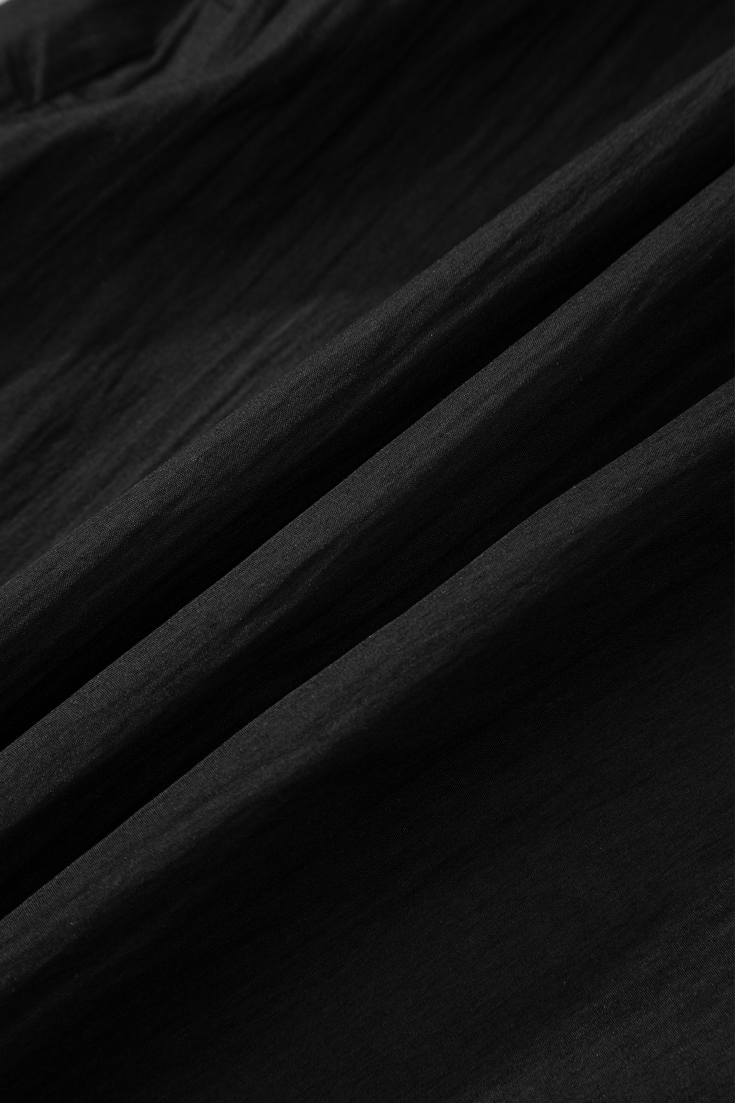 Contrast Trim Ruffle Short Sleeve Blouse