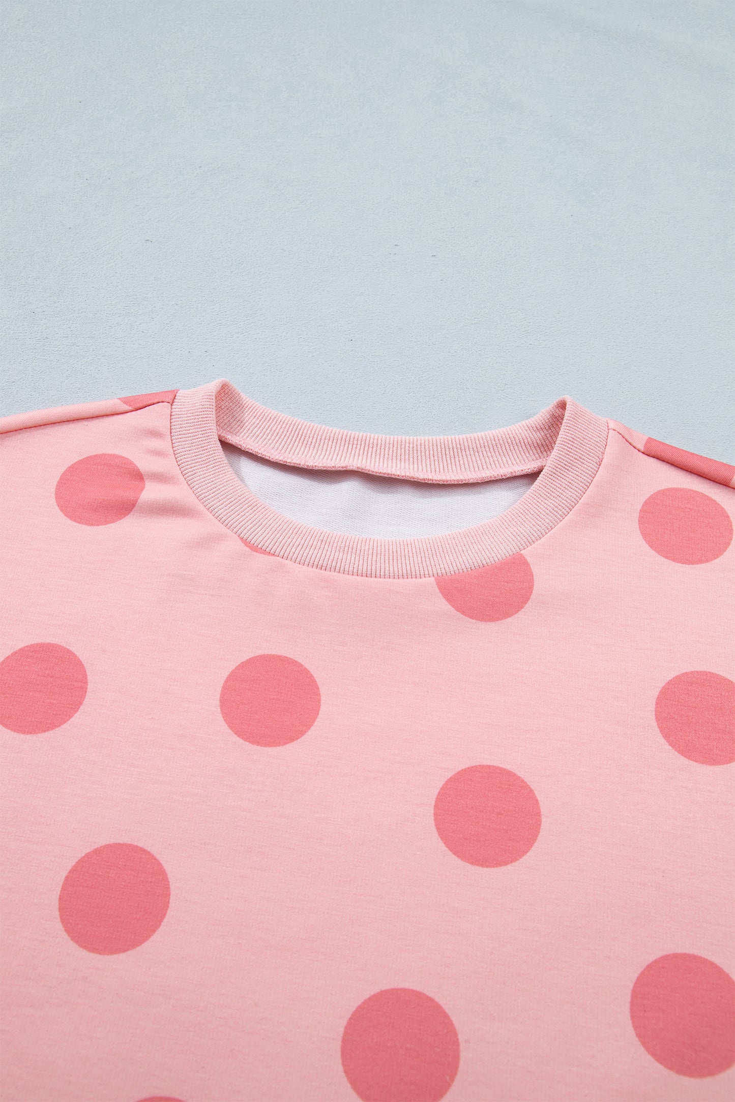 Polka Dot Short Sleeve Top & Mini Skort Set