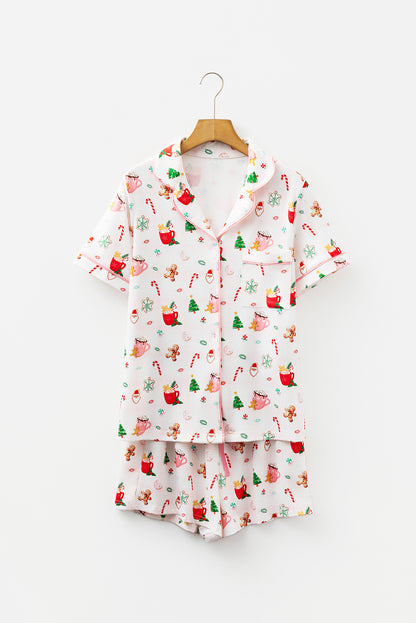 Christmas Spirits Shirt and Shorts Pajama Set