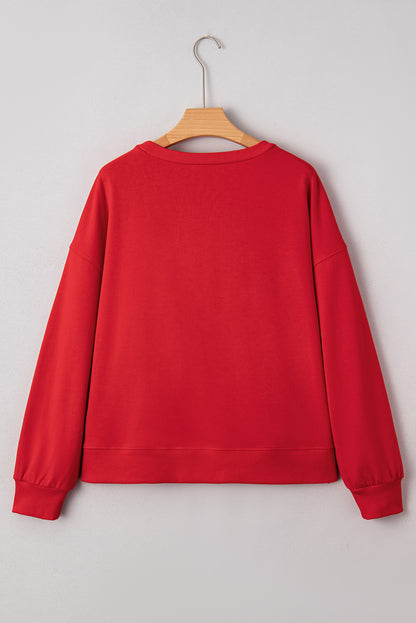 Christmas Merry Script Holiday Sweatshirt