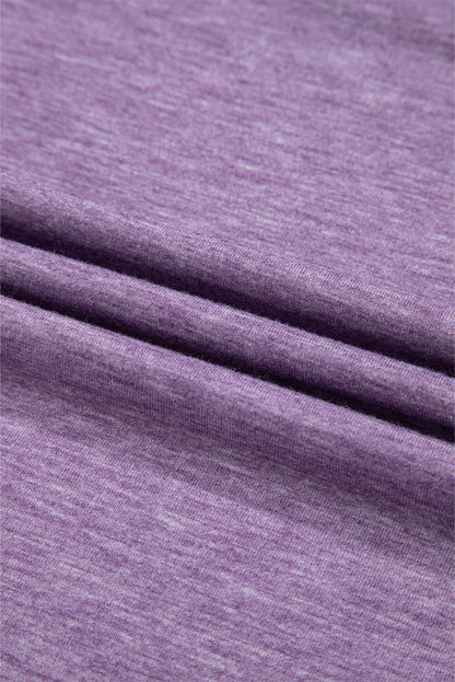 Stripe Patchwork Raglan Long Sleeve Top