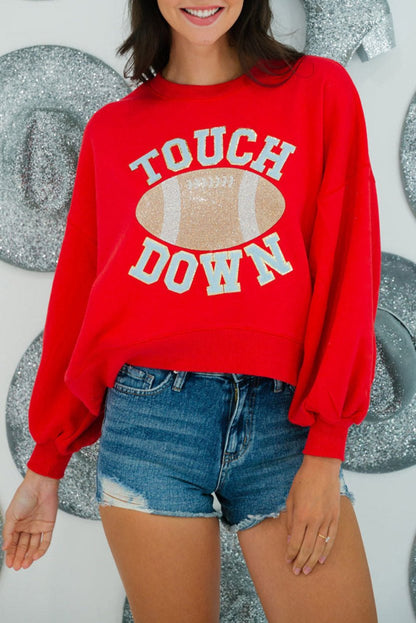 TOUCH DOWN Pullover Sweatshirt