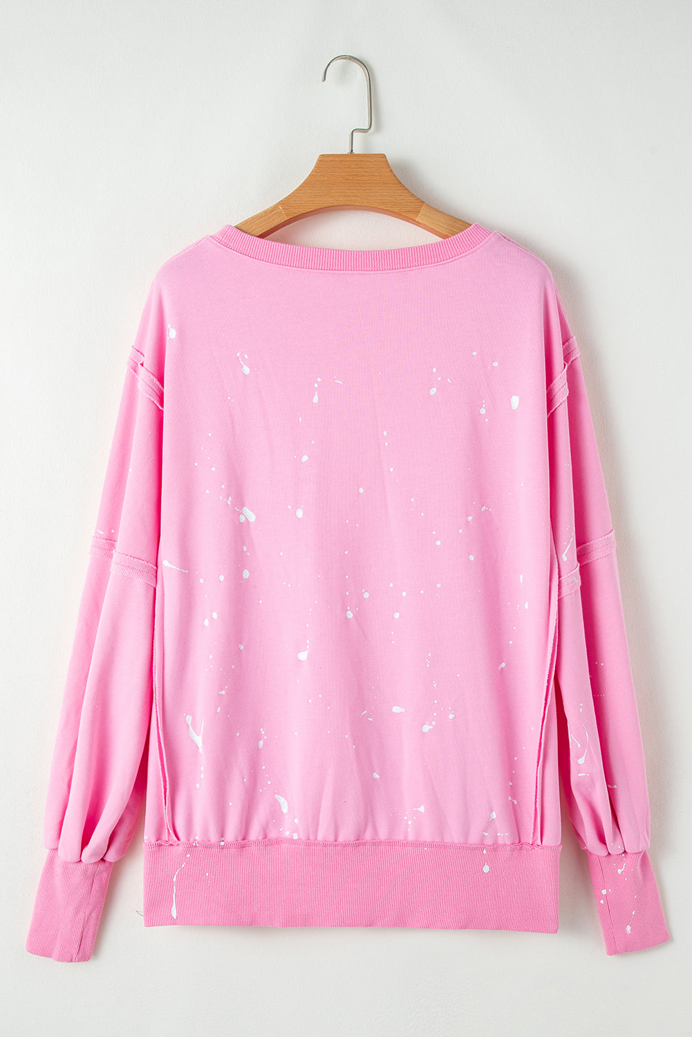 Splash Spots Reverse Seam Sweatshirt